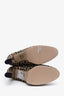Gucci Brown/Beige Canvas G Rhombus Platform Boots Size 41