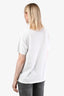 Burberry White Horse Printed Short Sleeve T-Shirt Size S