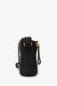 Pre-loved Chanel™ 2019 Black Quilted H. Calfskin Leather Mini 'Gabriel' Crossbody