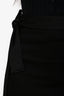 Weekend Max Mara Black Maxi Skirt With Satin Belt Size S