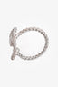 Hermès Silver Tone Cord'H Scarf Ring