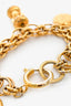Pre-loved Chanel™ Vintage Gold Tone 'Bijoux' Charm Bracelet