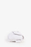 Canada Goose White Nylon Zip Belt Bag