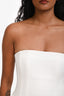 A.L.C. White Strapless Mini Dress Size 00