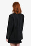 Zimmermann Black Silk Wool Tuxedo Blazer Size 4