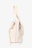 Weekend Max Mara White Leather Shoulder Bag With Pouch
