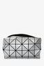 Bao Bao Issey Miyake Silver Geometric Crossbody Bag