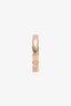 Bvlgari 18K Yellow Gold Serpenti Viper Wedding Band Size 52