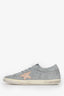 Golden Goose Light Blue Suede Super Star Double Foxing Sneakers Size 40