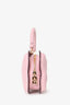 Ganni Light Pink Padded Leather Small Butterfly Crossbody