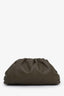 Bottega Veneta Olive Leather Large Classic Pouch