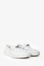 Hermès White Leather 'Game' Sneakers Size 38