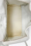 Hermès 2011 White Clemence Leather Lindy 34