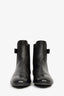 Salvatore Ferragamo Black Leather Vara Bow Chelsea Boot Size 11