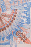 Hermès Light Pink Silk 'Danse Pacifique' Scarf 90