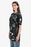 MM6 Maison Margiela Green Cotton Long T-Shirt Shirt Size M