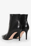Gianvito Rossi Black Leather Heeled Ankle Boots Size 39