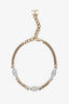 Pre-loved Chanel™ Gold-toned CC Chain Crystal Choker