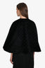 Gucci Black Velvet GG Cape Size Medium