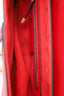 Christian Dior 2018 Red Grained Calfskin Medium Saddle Bag
