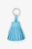 Hermès Blue Swift Leather Tassel Key Chain