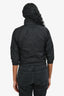Prada 2024 Black Re-Nylon Cropped Sleeve Lightweight Jacket Size 38