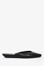 Lou Lou Studio Black Leather Square Toe Flats Size 37