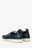 Jimmy Choo Green/Navy Leather Mesh Nija Sneakers Size 43.5 Mens