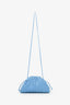Bottega Veneta Blue Intrecciato Leather Mini Pouch Bag