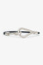 Hermès Black/Palladium Plated Clic H Bracelet