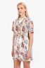 Missoni Limited Multicolour Metallic Graphic Midi Dress Size M