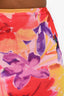 Multicolour Halter Crop Top + Maxi Skirt Set Size XS