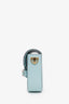 Gucci Blue Leather Crystal Horsebit 1955 Mini Shoulder Bag