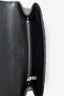 Saint Laurent Black Chevron Large College Bag