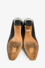 Christian Dior Black Patent Leather Block Heel Pumps Size 37.5