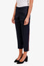 Thom Browne Black Wool Stripe Detail Trousers Size 1
