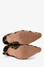 Manolo Blahnik Brown/Black Pony Hair Kitten Heel Knee High Boots Size 36.5