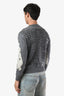 Louis Vuitton 2020 Grey Wool Jacquard Studio Sweater Size XS Mens