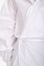 Alexander Wang White/Beige Long Sleeve Mini Wrap Dress Size 2