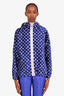 Louis Vuitton SS22 Blue/White Monogram Zip-up Jacket Size 36