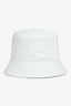 Prada White Re-Nylon Bucket Hat Size Small