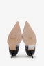 Jimmy Choo Black Patent Label Pointed Toe 'Abel' Heels Size 35.5
