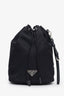 Prada Black Nylon Drawstring Pouch
