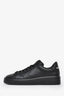 Golden Goose Black Leather 'Pure Star' Sneakers Size 37