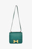 Hermès 2017 Green Epsom Leather Constance 24 Gold Hardware