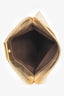 Louis Vuitton Gold Leather Sofia Coppola Clutch with Mirror