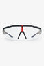 Prada Linea Rossa Black Frame Sport PS 03X Sunglasses