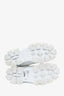 Prada White Leather Monolith Platform Sneaker Size 38.5