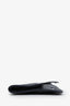 Christian Dior Blue Canvas Oblique Jacquard Fold Over Clutch