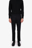 Tom Ford Black Wool Trousers Size 48 Mens